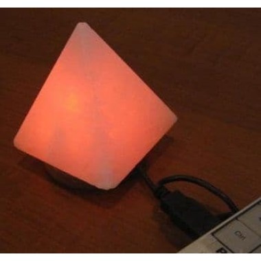 Соляная USB лампа "ПИРАМИДА"