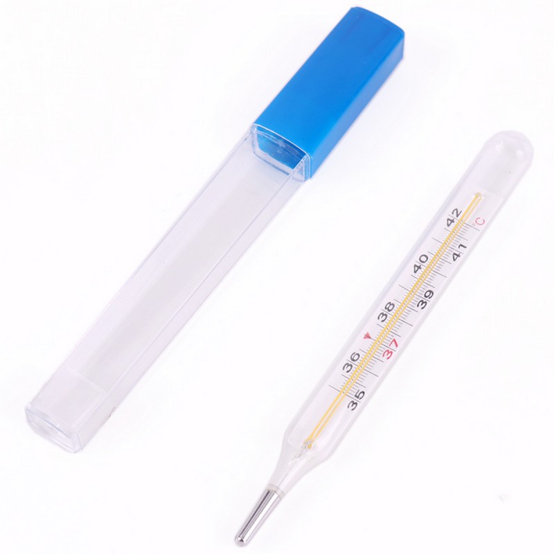Термометр ртутный в футляре Clinical CR.W23A купить по низкой цене в  интернет-магазине с доставкой, Термометр ртутный в футляре Clinical CR.W23A