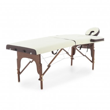 Складной массажный деревянный стол Med-Mos JF-AY01 2-х секционный 
