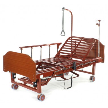 Кровать электрическая Med-Mos YG-2 (МЕ-2128Н-00) с туалетным устройством и функцией «кардиокресло» 