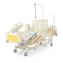 Кровать электрическая Med-Mos DB-3 (МЕ-4019Н-00) (6 функций) с выдвижным ложементом и растоматом CPR+аккумулятор с ростоматом