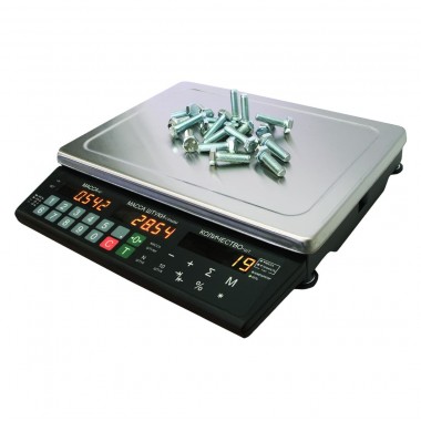 Весы счётные МК-С21 (светодиодный индикатор, питание сеть/аккумулятор)